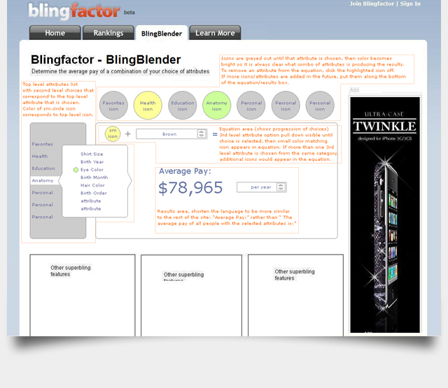 Blingfactor